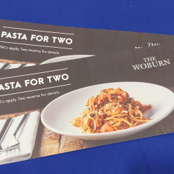Pasta for for 2 at the Woburn